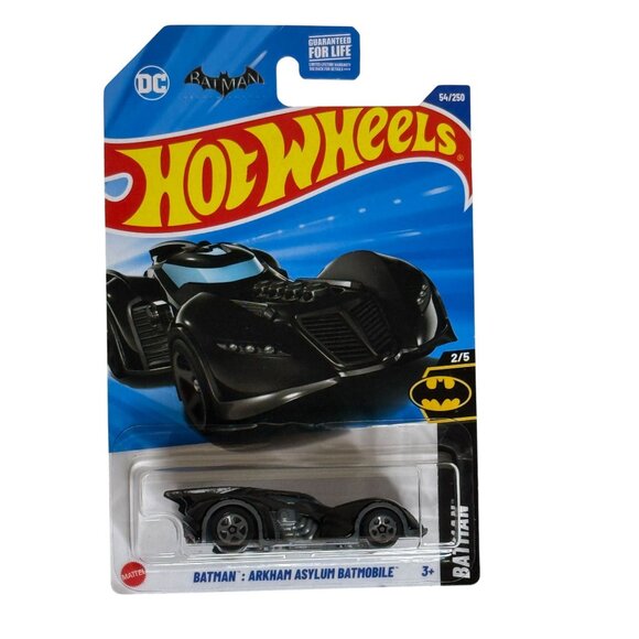 Hot Wheels 2024 Batman Arkham Asylum Batmobile 2/5 – New on Card - Picture 1 of 5